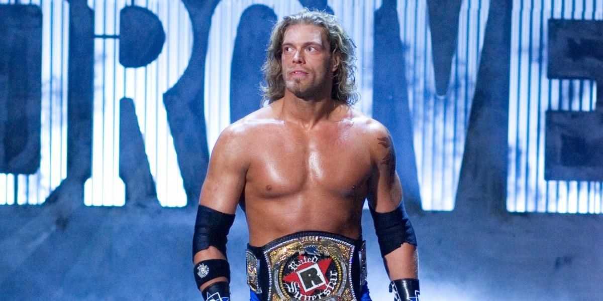 Edge as WWE Champion