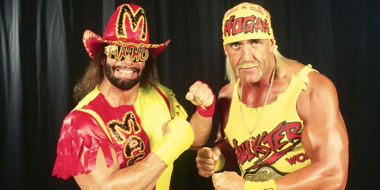 Hulk Hogan and Randy Savage