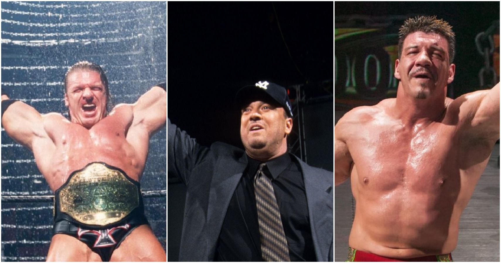 Triple H, Paul Heyman, Eddie Guerrero