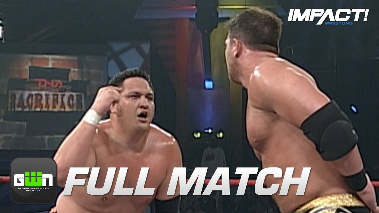 AJ Styles vs. Samoa Joe, TNA Sacrifice, 8/14/2005