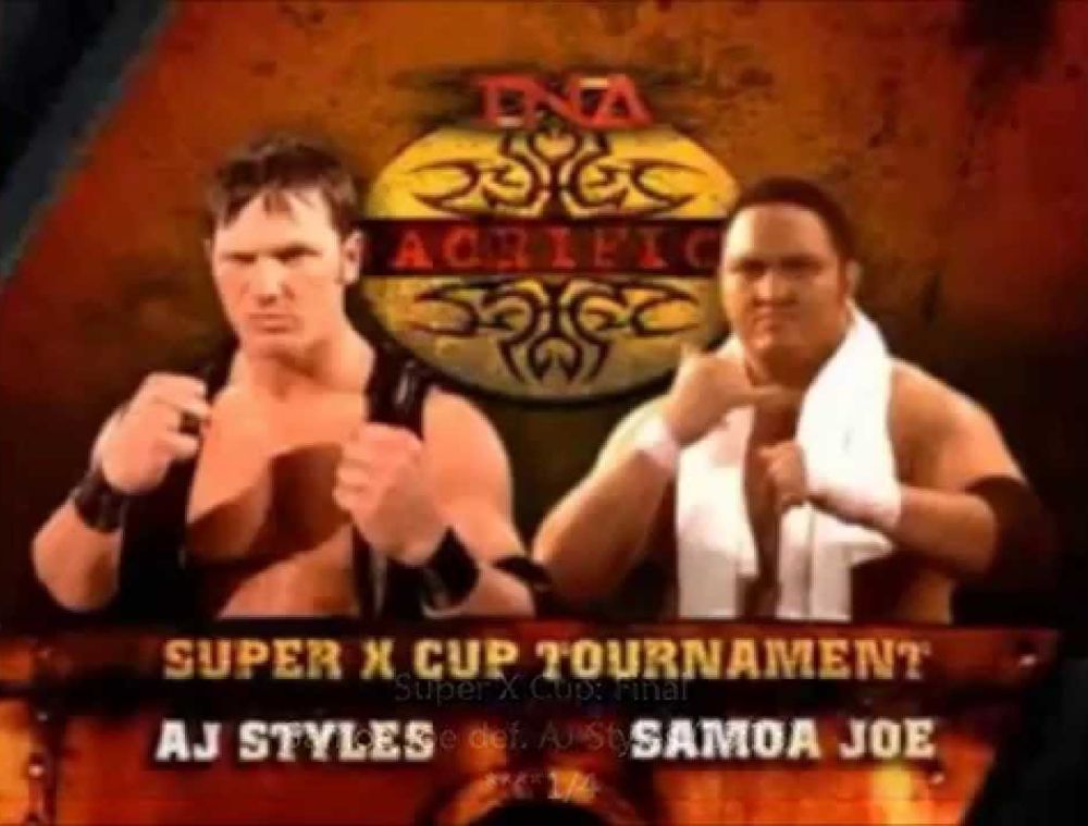 AJ Styles vs. Samoa Joe, TNA Sacrifice 2005