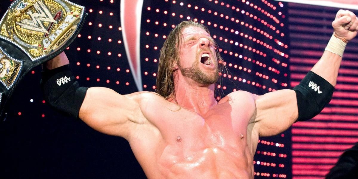 Triple H as WWE Champion