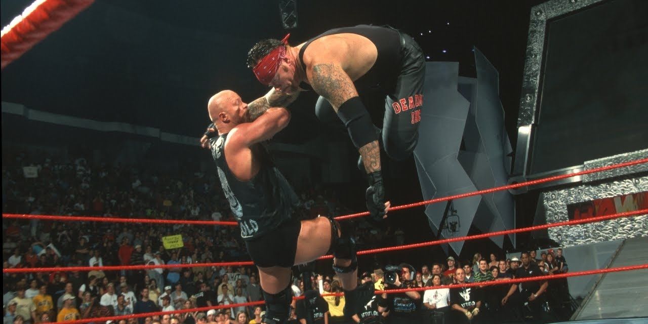 The Undertaker vs Steve Austin in 2002