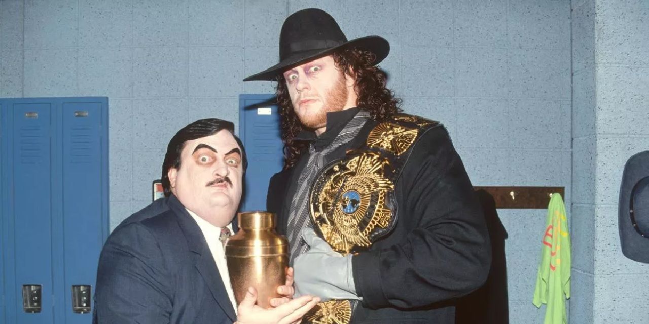 The Undertaker and Paul Bearer