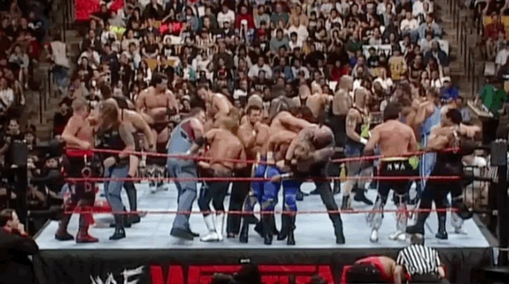 15 Tag Team Battle Royal (WrestleMania XIV)