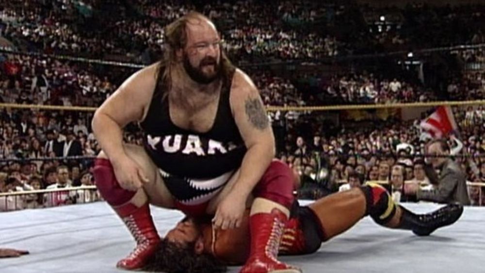 Earthquake vs. Adam Bomb (WrestleMania X)