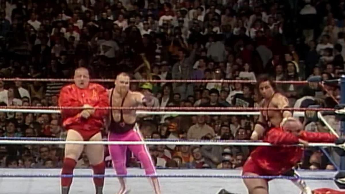 The Hart Foundation vs. The Bolsheviks (WrestleMania VI)