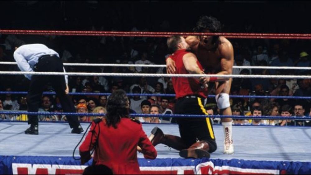 The Mountie vs. Tito Santana (WrestleMania VII)