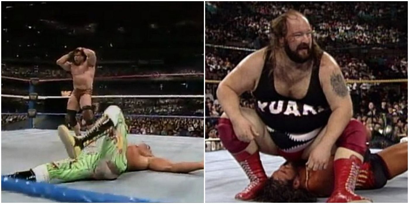 WrestleMania: Rick Rude, Jimmy Snuka, Earthquake, and Adam Bomb
