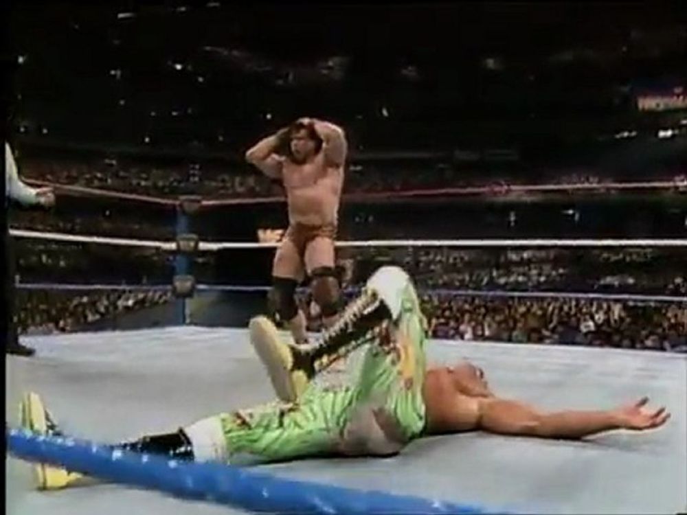 Jimmy Snuka vs. Rick Rude (WrestleMania VI)