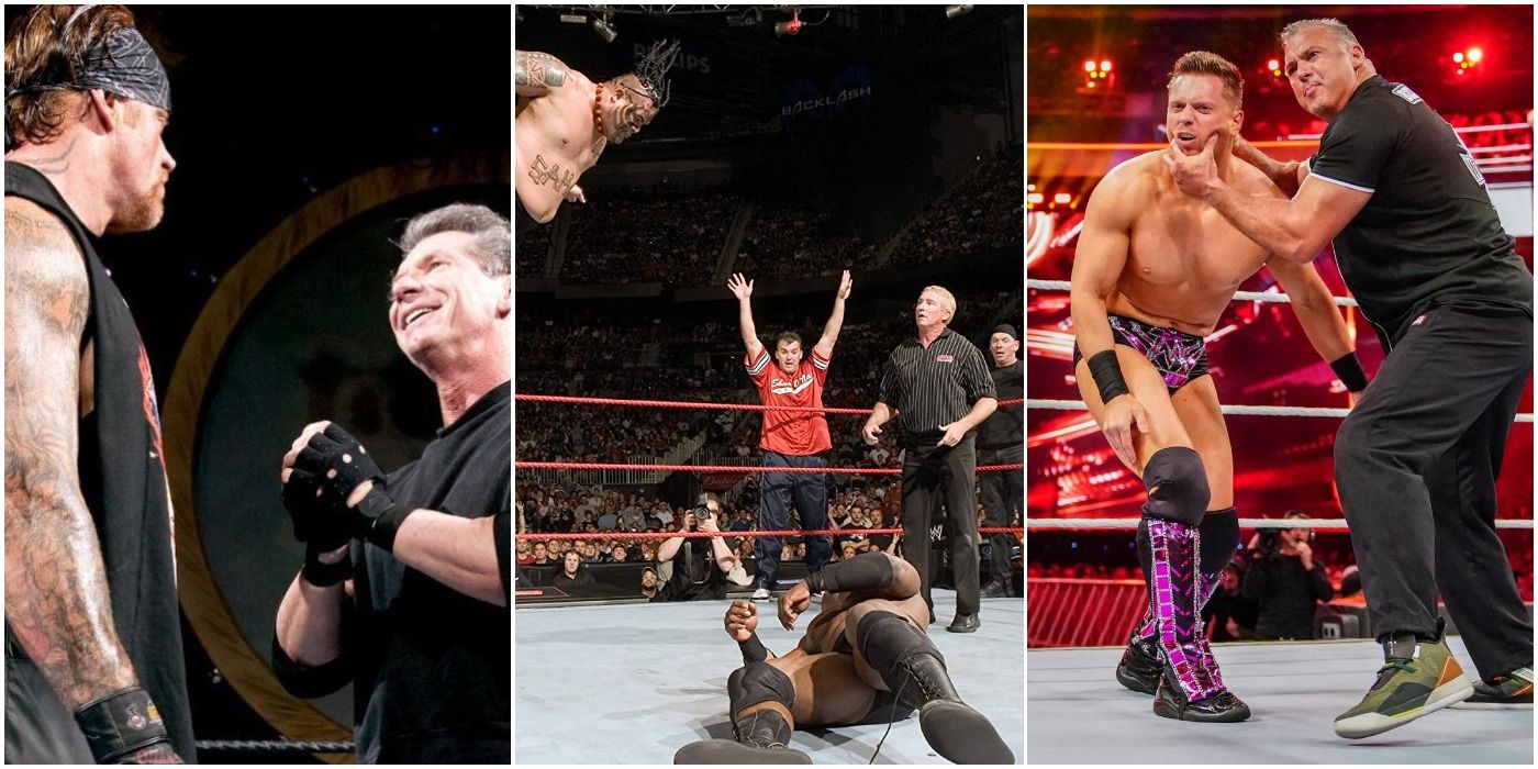 10 Times The McMahons Won Matches They Shouldn't Have Feature