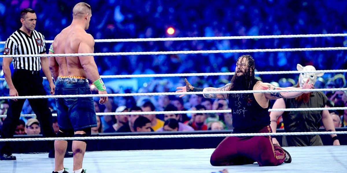 Bray Wyatt vs John Cena at Wrestlemania 30