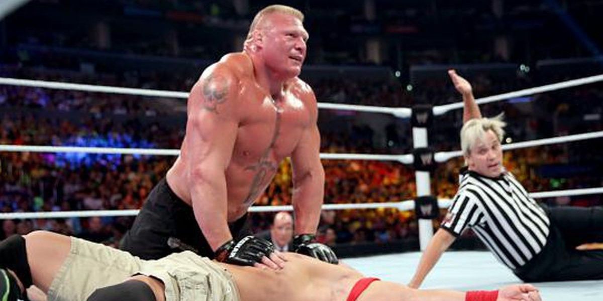 Brock Lesnar vs John Cena at Summerslam 2014