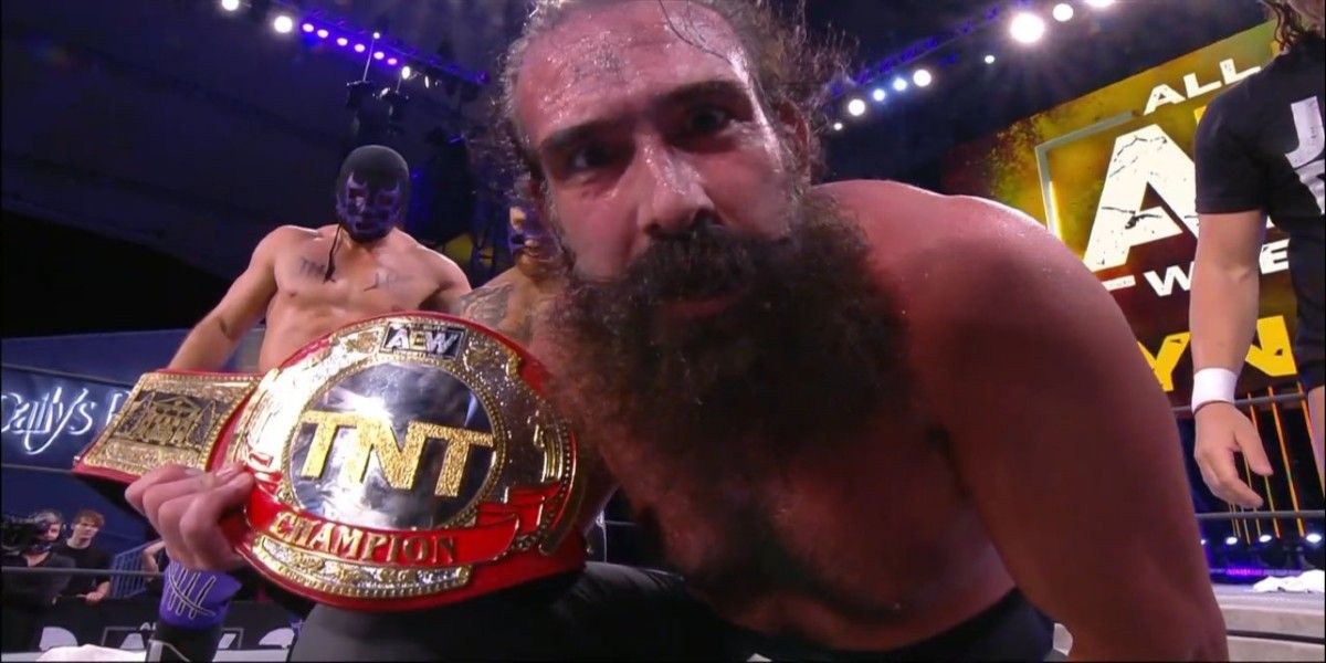 Brodie Lee With The TNT Championship
