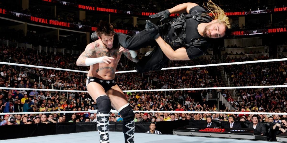 CM Punk Royal Rumble 2014 Cropped