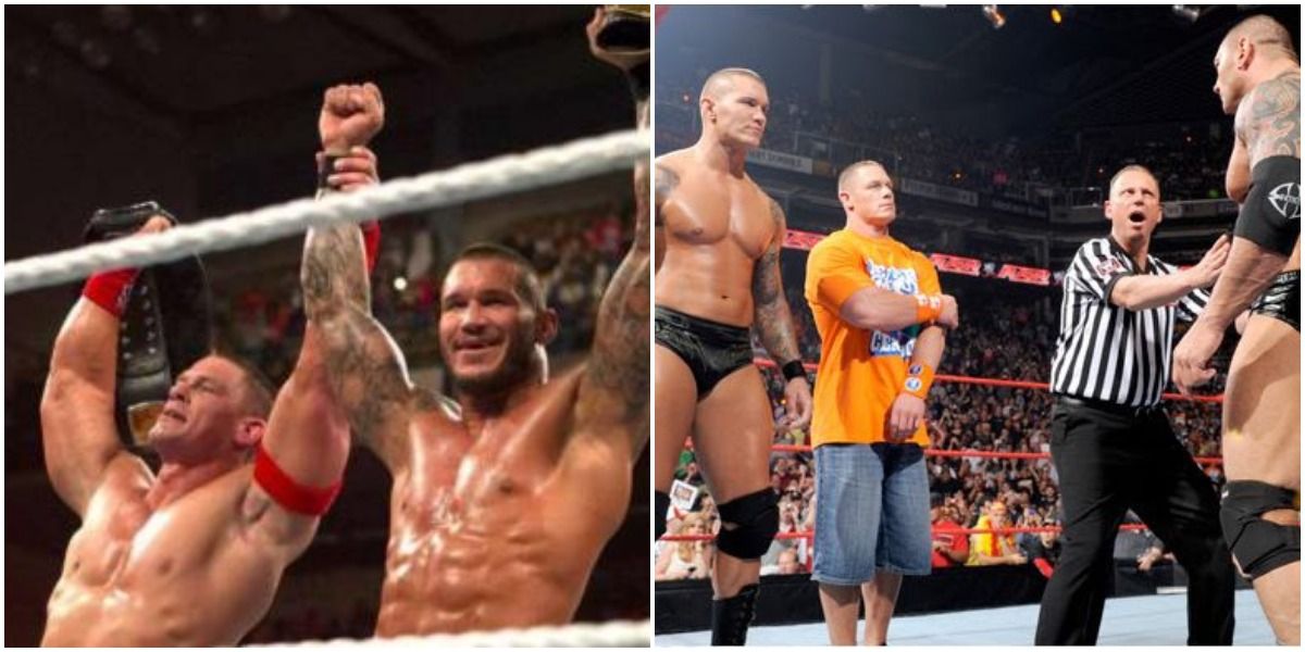 John Cena and Randy Orton tag team