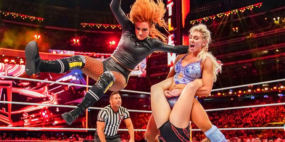 Charlotte Flair Becky Lynch Ronda Rousey