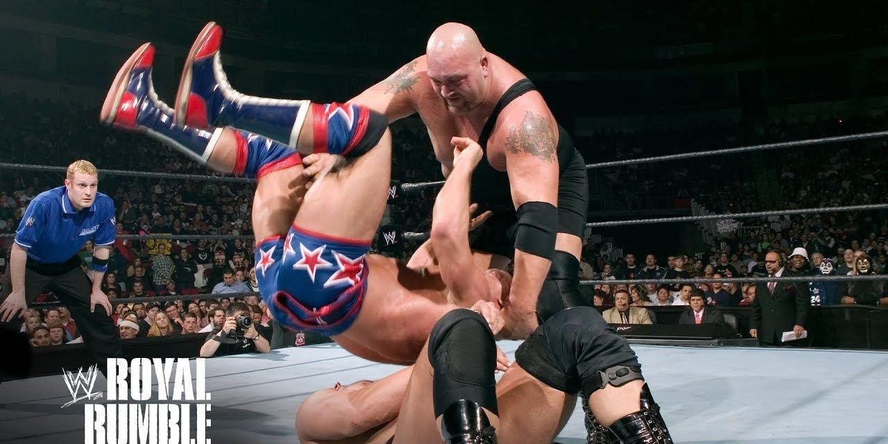 JBL v Big Show v Kurt Angle Royal Rumble 2005 Cropped