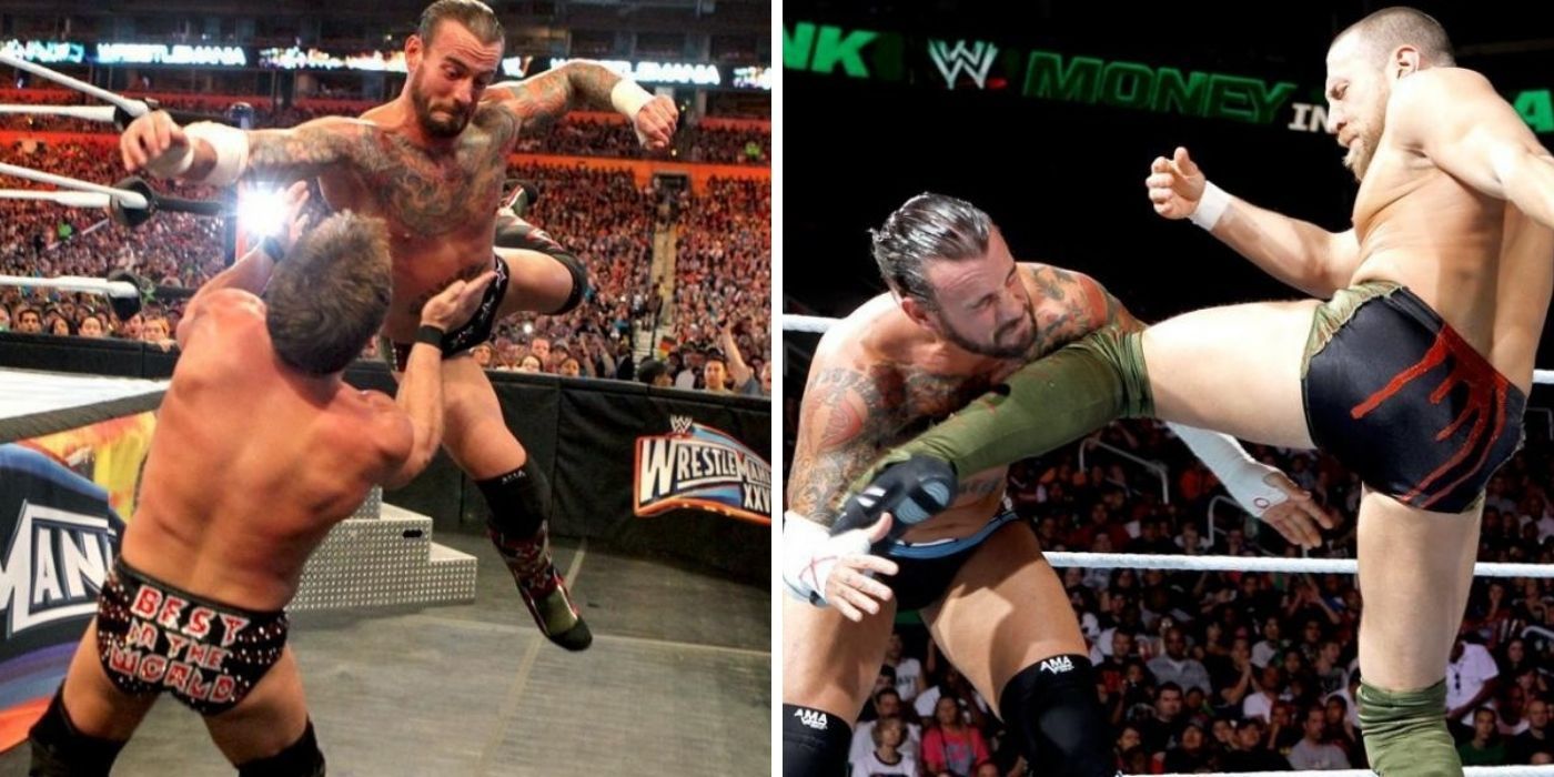 CM Punk versus Chris Jericho and CM Punk versus Daniel Bryan
