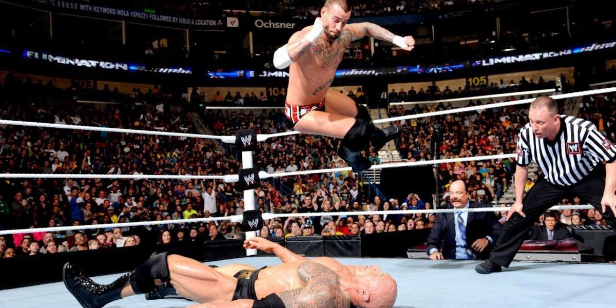 CM Punk versus The Rock Royal Rumble