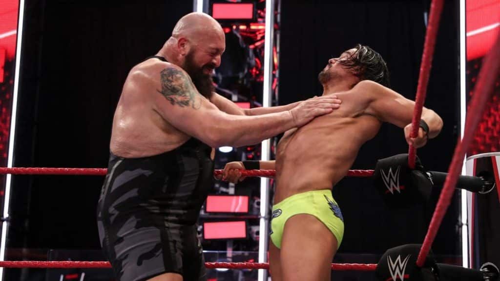 WWE Big Show Chopping Angel Garza