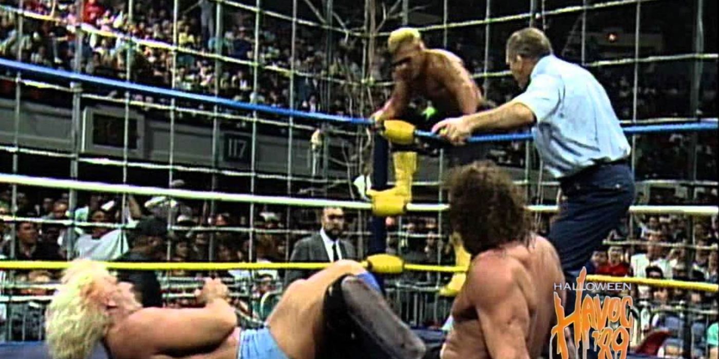 Sting and Flair vs Muta and Funk