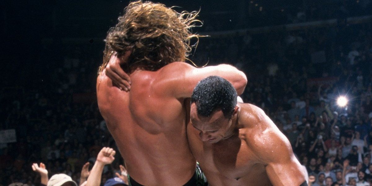 The Rock versus Chris Jericho No Mercy