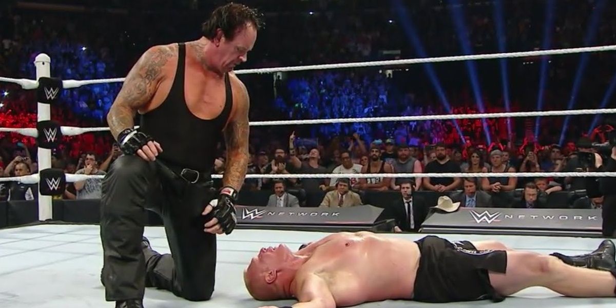 The Undertaker vs Brock Lesnar at Summerslam, 2015