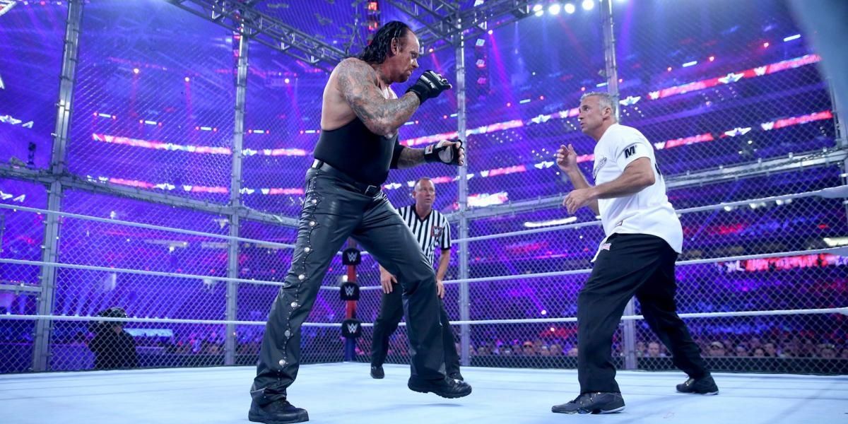 The Undertaker versus Shane McMahon WrestleMania 32
