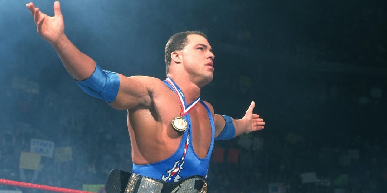 Kurt Angle as WWE Champion