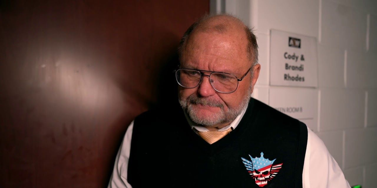 Arn Anderson backstage in AEW