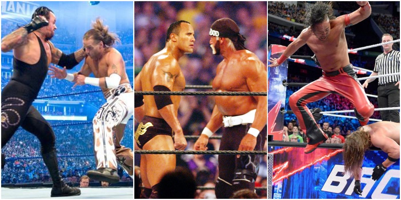 Undertaker vs HBK, Rock v Hogan, Styles v Nakamura