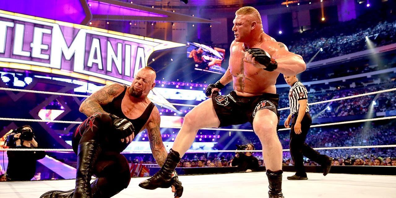The Undertaker vs Brock Lesnar