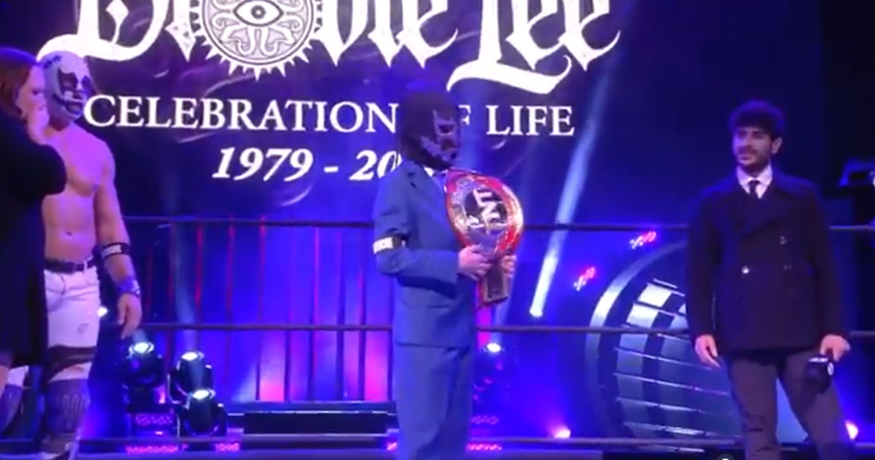 Brodie Lee Jr Named Tnt Champion For Life New Title Design To Be Introduced