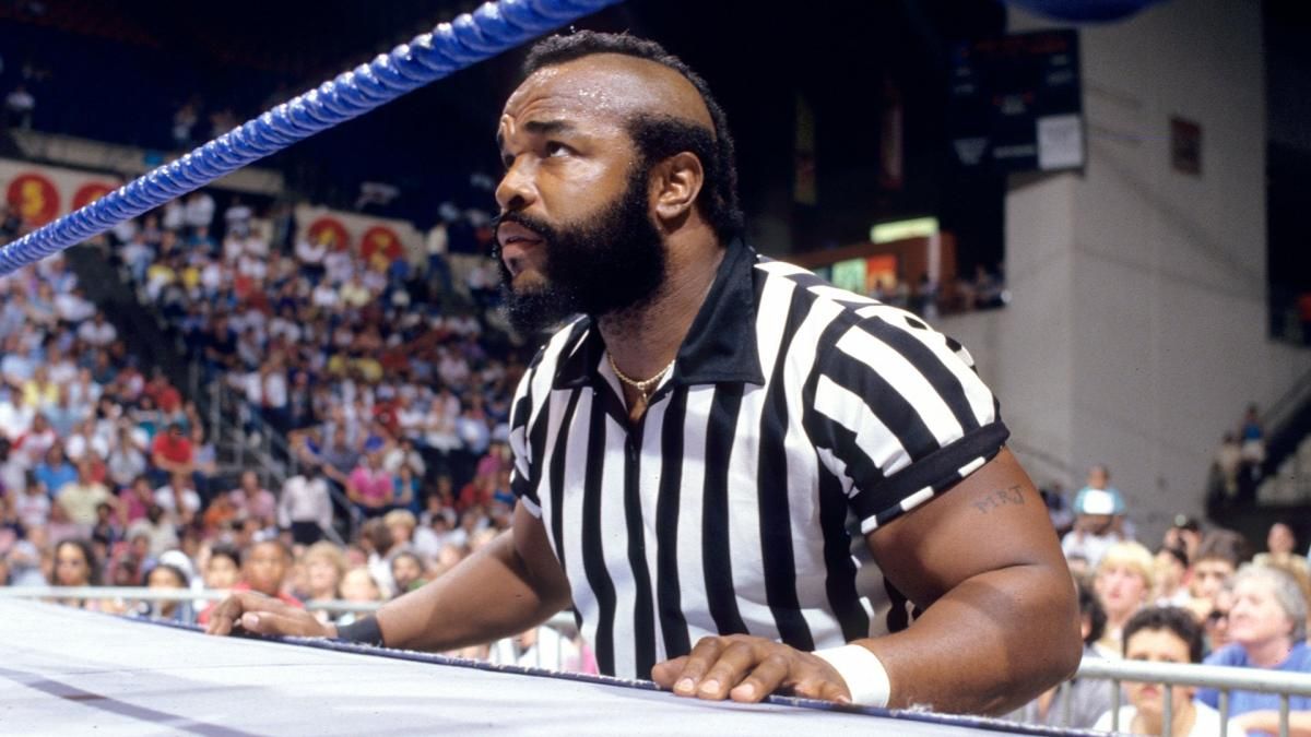 Mr. T as a special enforcer in WWE