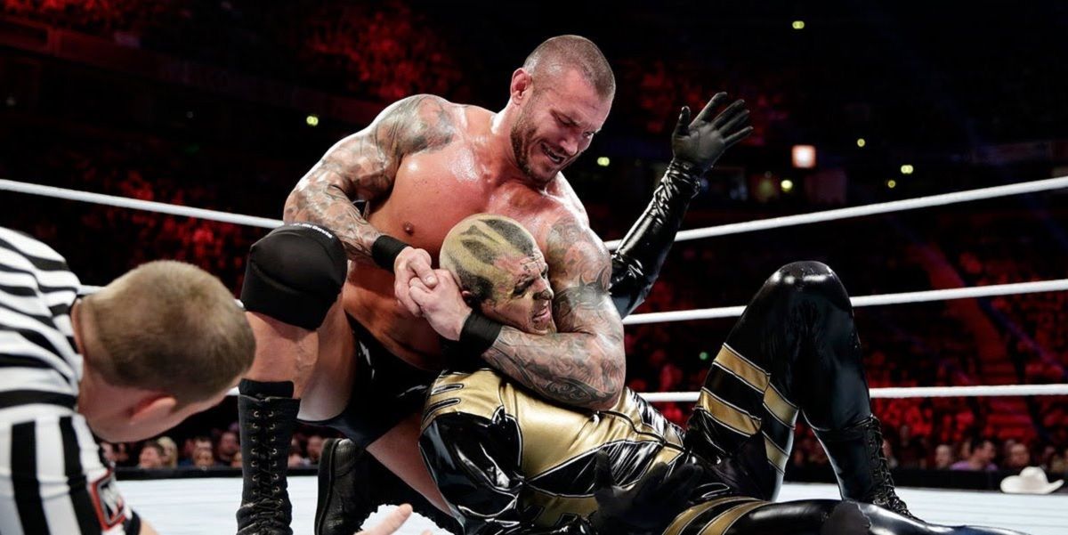 Goldust vs Randy Orton