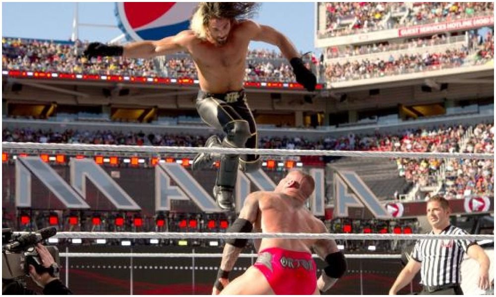 WWE Randy Orton Lining Up Seth Rollins For An RKO