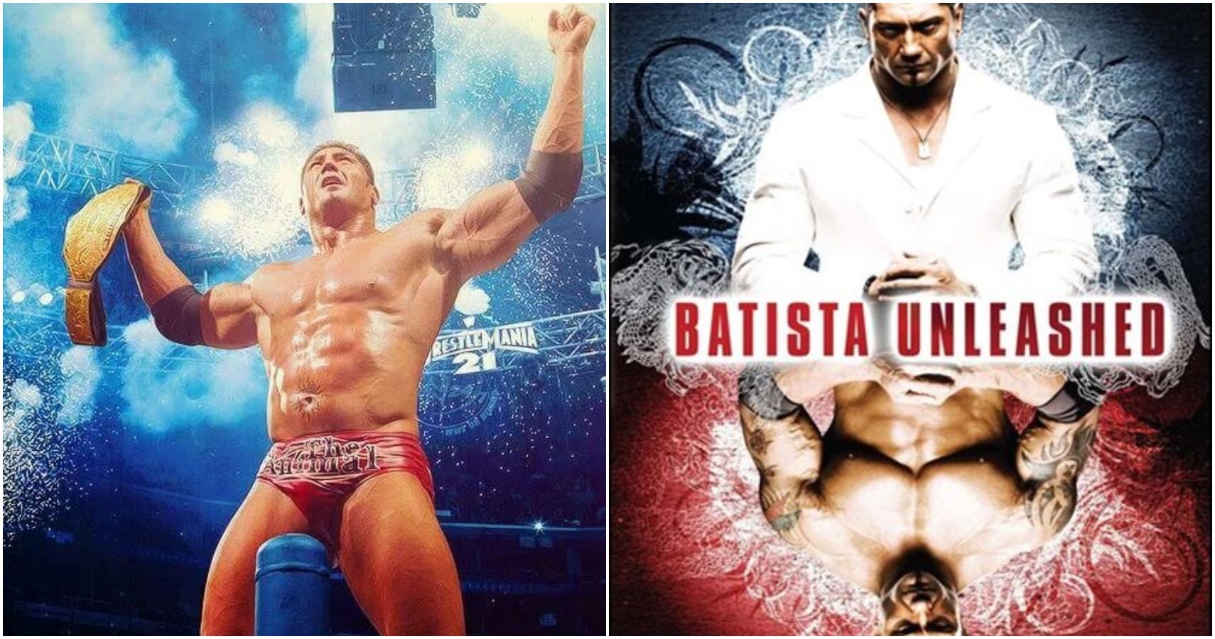 Batista's Debut in WWE(Young Batista) 