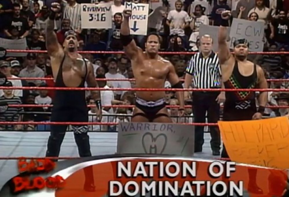 The Nation of Domination at In Your House 18: Badd Blood