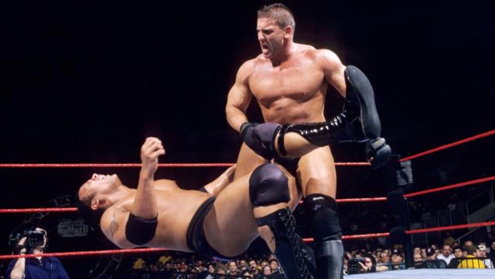 The Rock vs. Ken Shamrock at Royal Rumble 1998