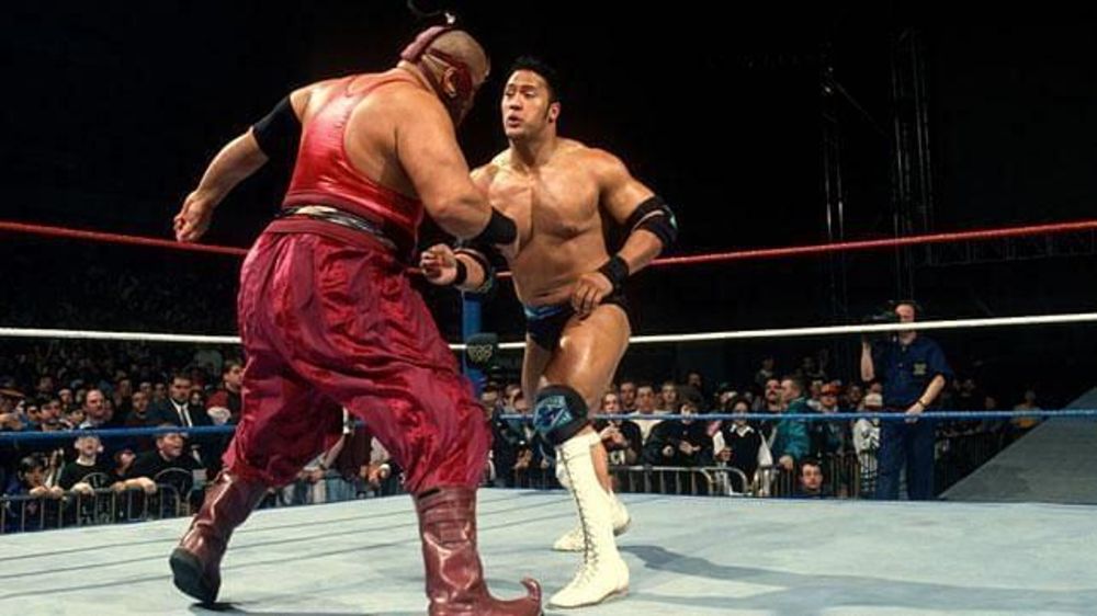 The Rock vs. The Sultan at WrestleMania 13