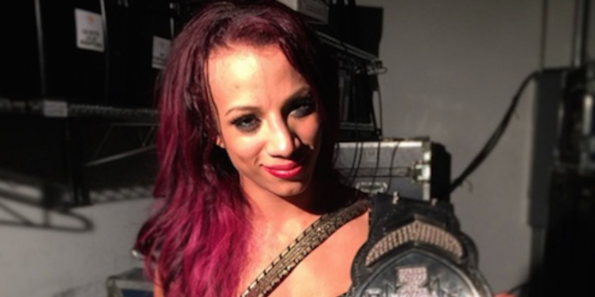 Sasha Banks as NXT Women's Champion