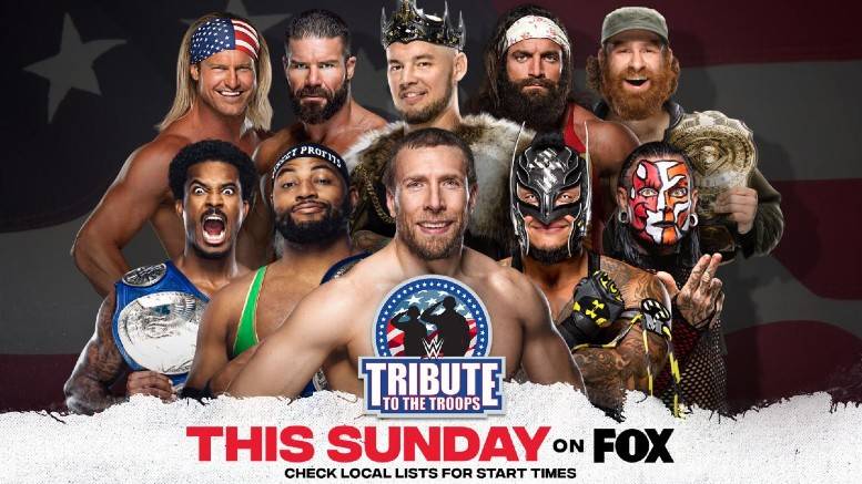 Three Matches Announced For WWE's Tribute to the Troops