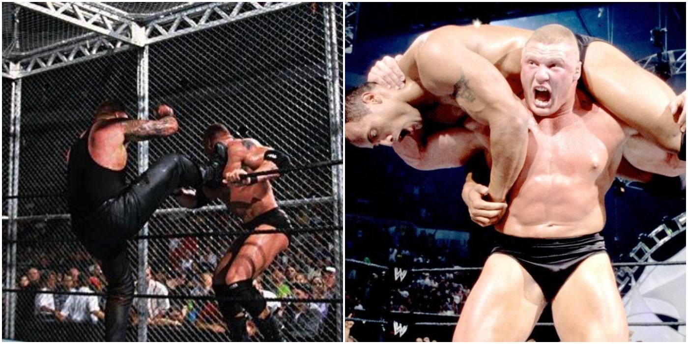 Lesnar First 10 WWE PPV Matches Feature
