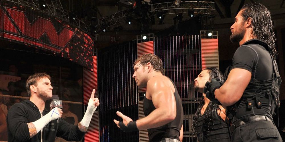 CM Punk The Shield WWE
