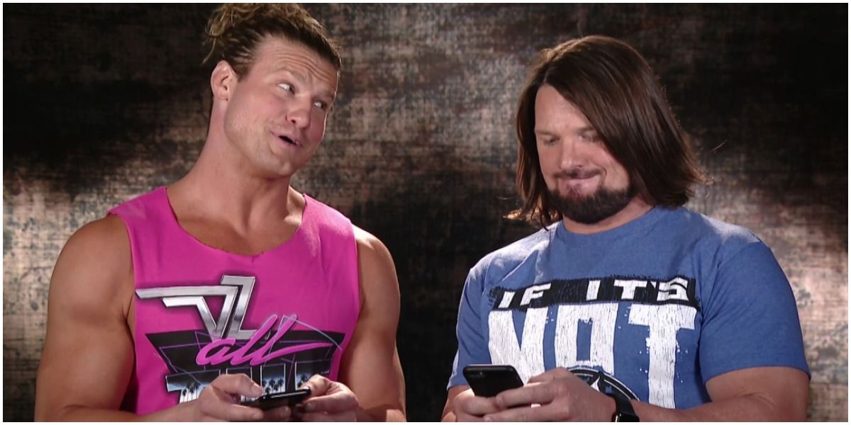 Dolph Ziggler and AJ Styles
