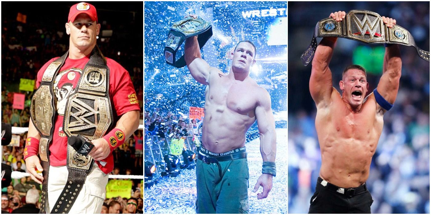 Cena 16 World Title Reigns Feature