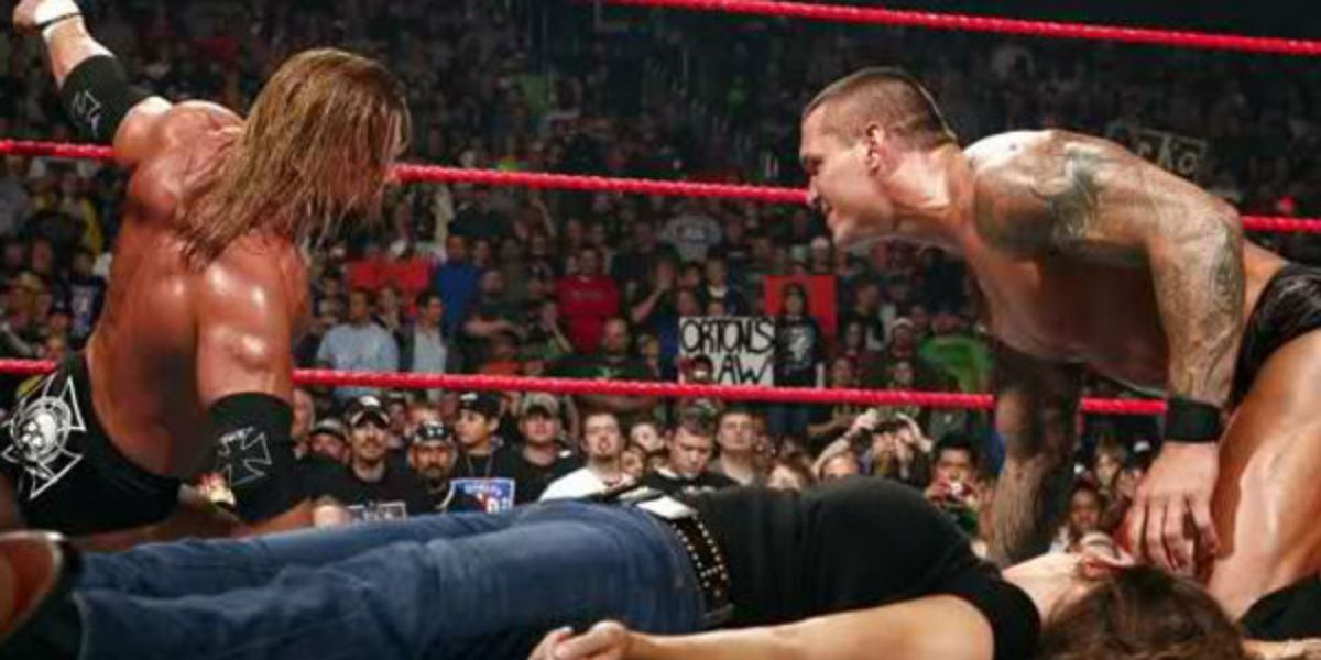 Randy Orton RKO Stephanie McMahon