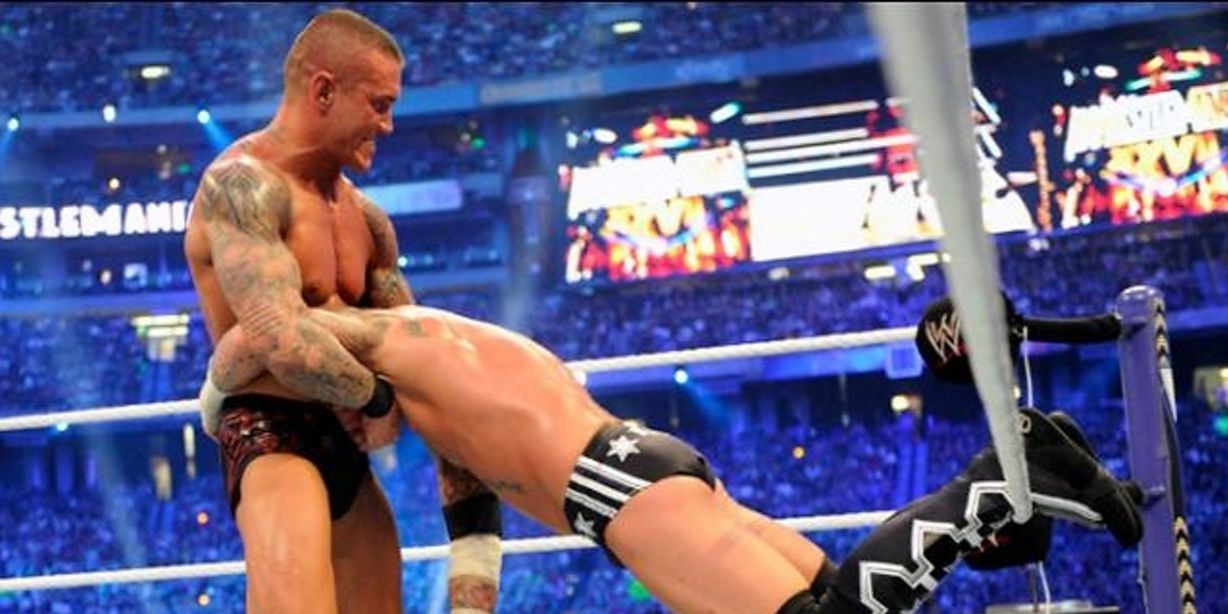 Randy Orton v CM Punk WrestleMania 27 