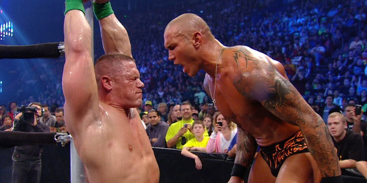 Randy Orton vs John Cena in WWE